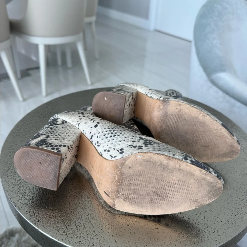 steve madden rockstar snakeskin booties Snakeskin Patterned Ankle Boots